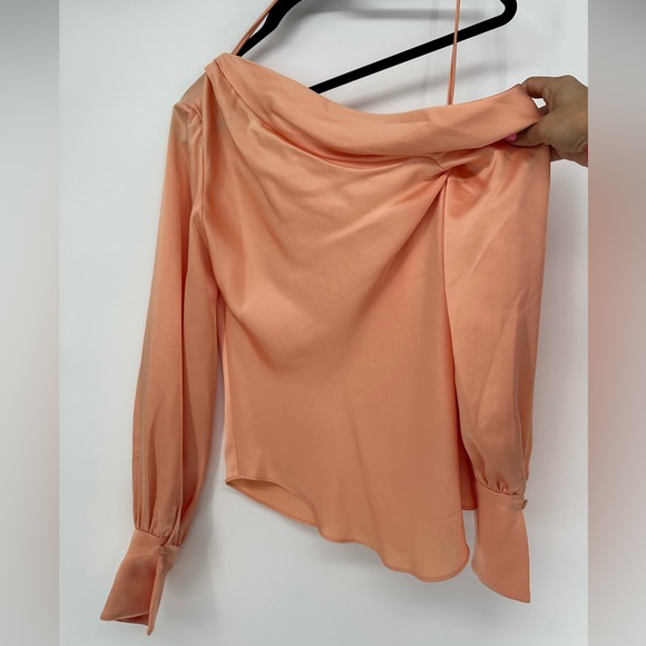 Jonathan Simkhai Alice Cold Shoulder Top - Picture 2 of 5